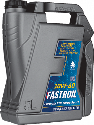 Fastroil Formula F10 Turbo Sport – 10W-60 - 2
