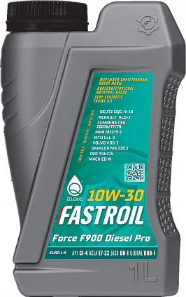 Fastroil Force F900 Diesel Pro – 10W-30 - 1