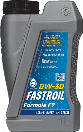 Fastroil Formula F9 – 0W-30 - 1