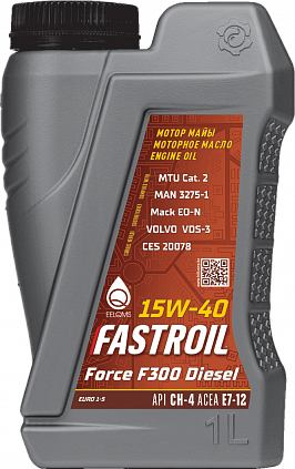 Fastroil Force F300 Diesel – 15W-40 - 1