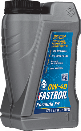 Fastroil Formula F9 – 0W-40 - 2