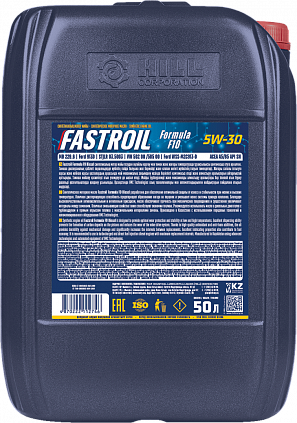 Fastroil Formula F10 5W-30 - 1