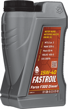 Fastroil Force F300 Diesel – 15W-40 - 2
