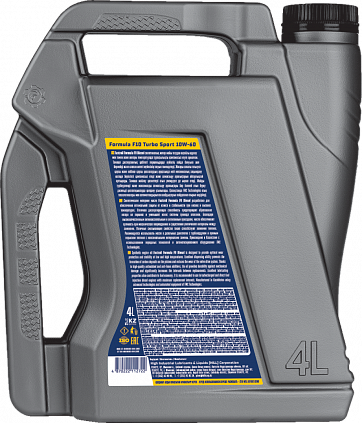 Fastroil Formula F10 Turbo Sport – 10W-60 - 6