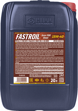 Fastroil Force F300 Diesel – 15W-40 - 1