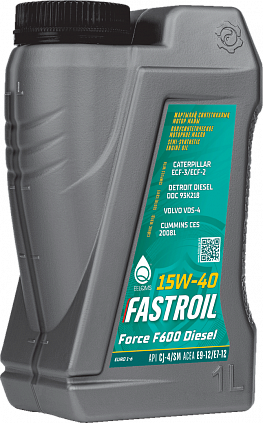 Fastroil Force F600 Diesel – 15W-40 - 2