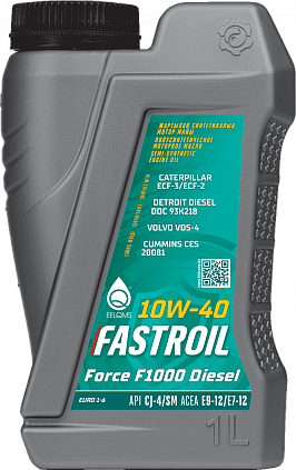 Fastroil Force F1000 Diesel – 10W-40 - 1